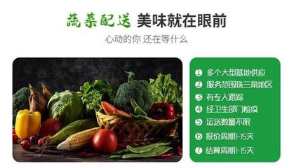 龙华蔬菜配送服务公司 专业农副产品配送，打造便捷健康生活